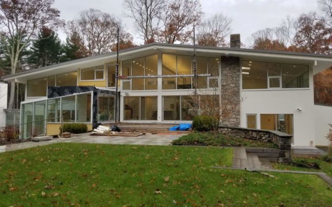 Floor to ceiling windows for a residential home