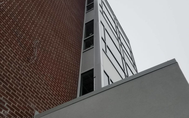 Modern window installation project
