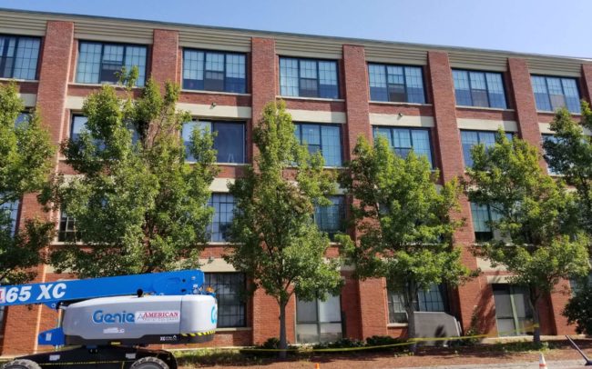 Full view of windows for Wakefield Place