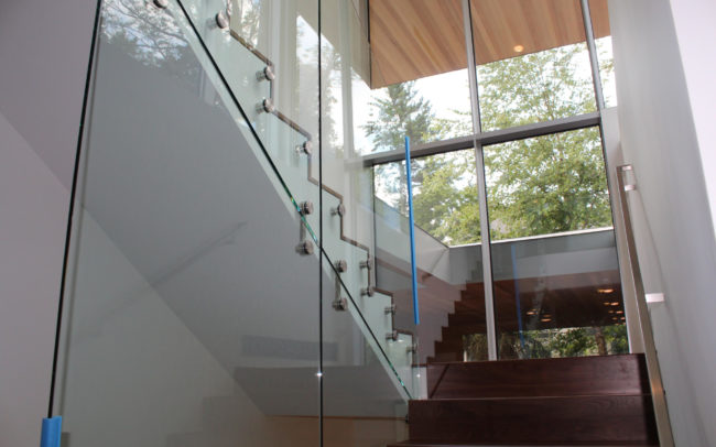 Architectural Glass Stairs Railing 2