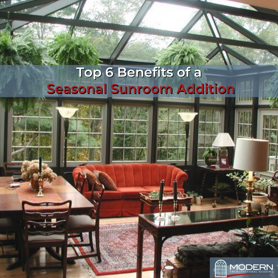 Top 6 Benefits of a Seasonal Sunroom Addition ThreeSeason Rooms