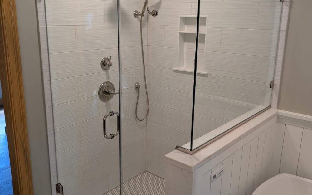 glass shower enclosure, window replacement, window repair, commercial glass, residential windows, seasonal room screen repair